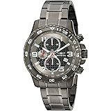 Invicta Men's 14879 Specialty Chronograph Silver Grey Dial Gunmetal Ion-Plated Stainless Steel Watch