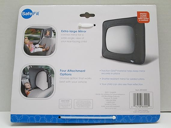 safe fit car mirror