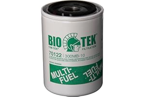 Cim-Tek 70122 (300MB-10) Filter, Maximum Working Pressure 50 PSI, Microglass Media, 10 μm, 25 GPM, 1" NPT