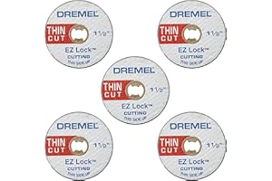 Dremel EZ409 1-1/2-Inch EZ Lock Thin Cut, Silver