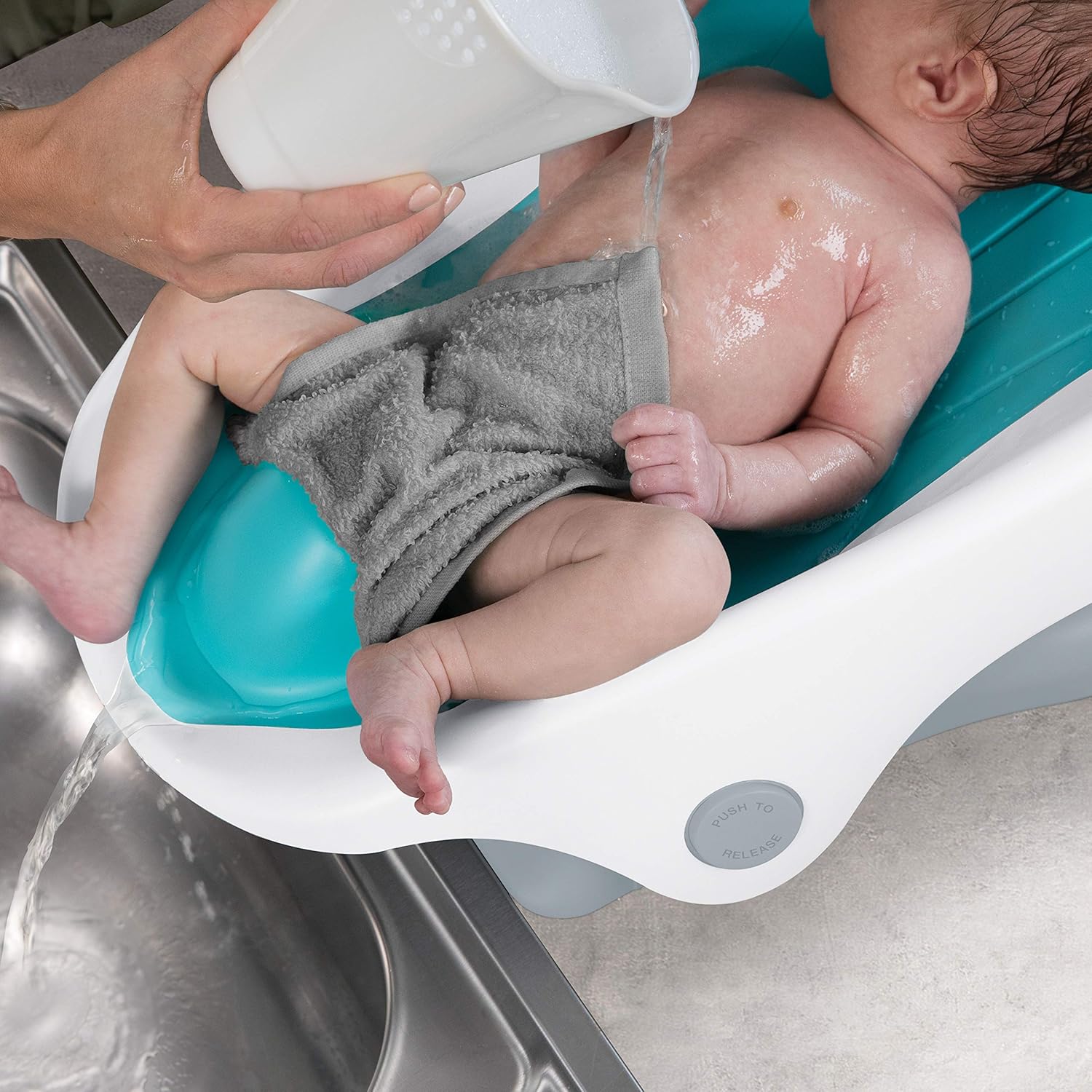 Summer Clean Rinse Baby Bather (Aqua) : Baby