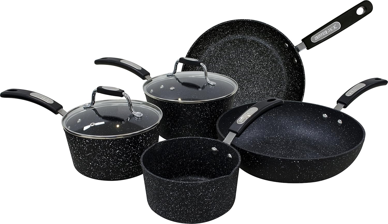 Scoville Neverstick 5 Piece Cookware Set Amazon.co.uk Kitchen & Home