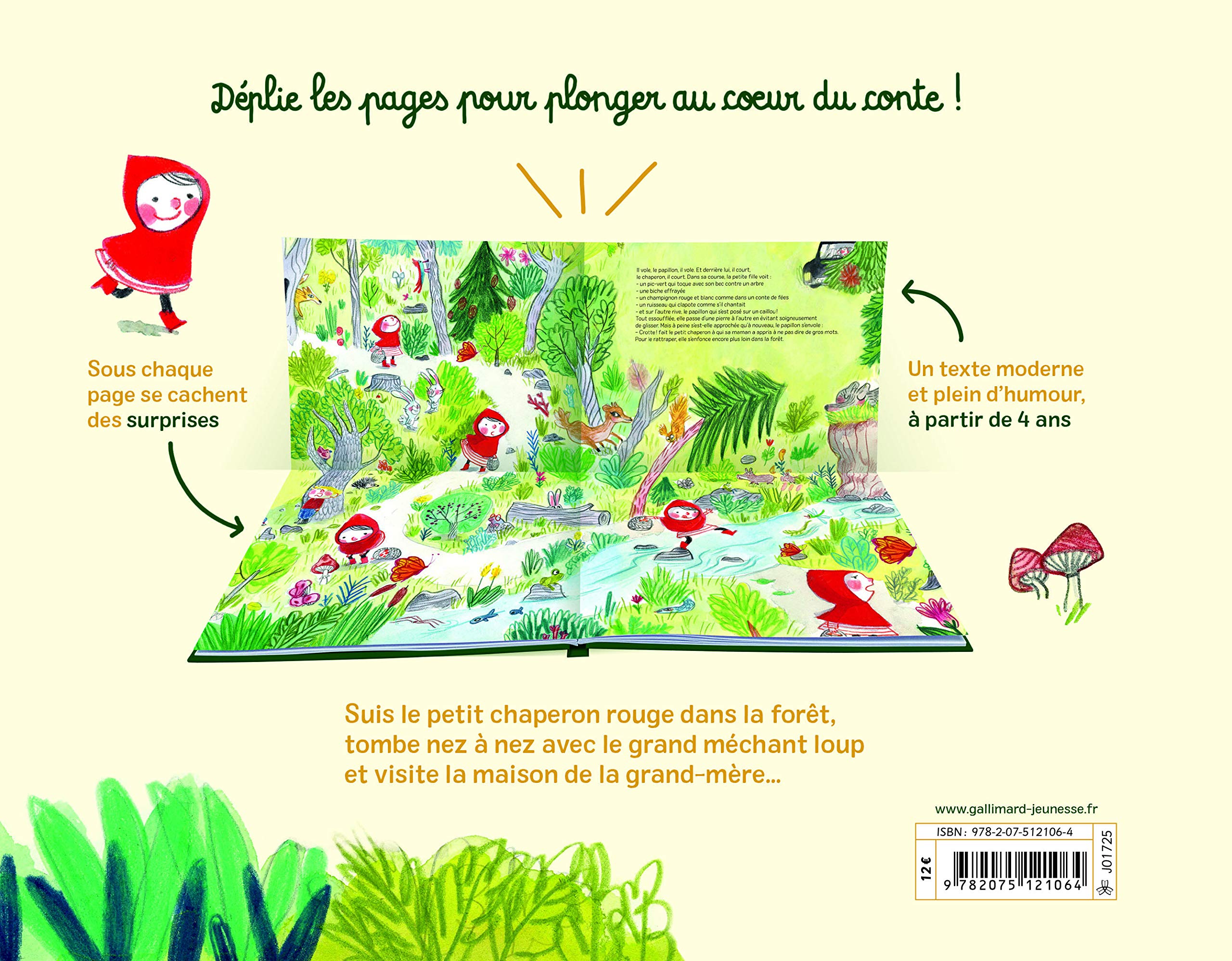 Télécharger gratuitement Images Le Petit Chaperon Rouge Mes Contes A Deplier French Edition actualisé par
