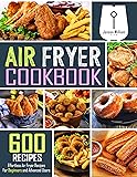 Air Fryer Cookbook: 600 Effortless Air Fryer