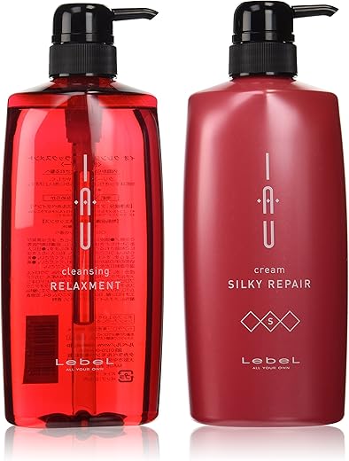 【ルベル】イオクレンジング＆クリームセット リラックスメント＆シルキーリペア 600ml