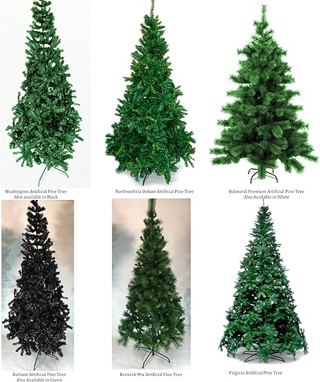 Albero Di Natale Washington Deluxe.Alberi Di Natale 2 74 Meters 270 Cm Colore Verde Bianco Enorme Risparmio Verde 9ft Northumbria Deluxe Pine Gs046 Green Amazon It Casa E Cucina