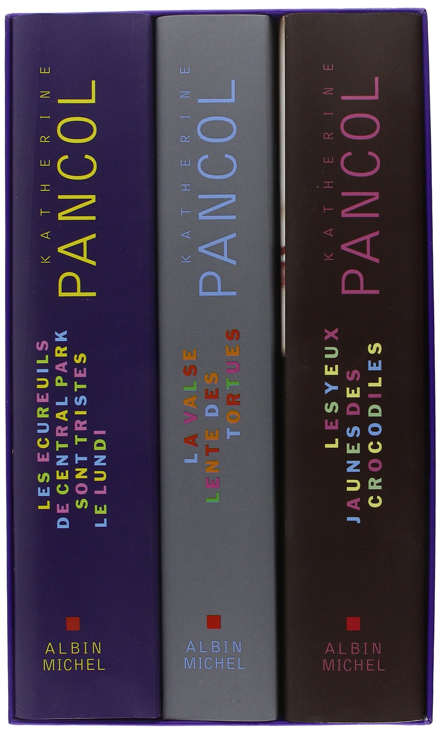Amazon Fr Coffret Les Yeux Jaunes 11 2010 3 Volumes Pancol Katherine Livres