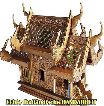 Amazonde Das Original Aus Chiang Mai Thailand Geisterhaus Teak
