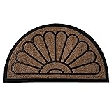 ubdyo Front Door Mat - Low Pile Front Half Circle