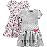 Simple Joys by Carter's baby-girls Short-sleeve and Sleeveless Dress Sets, Pack of 2