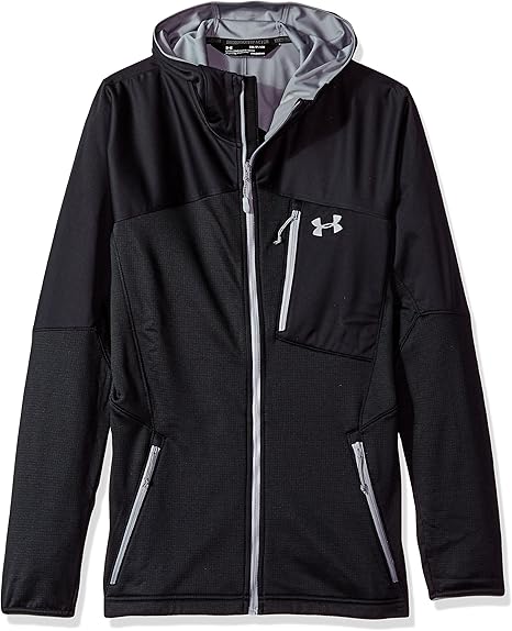under armour mens coldgear reactor fleece full zip hoodie