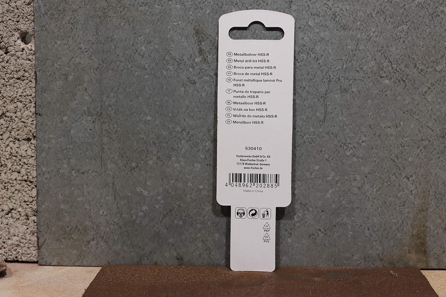 fischer - Steel Metal Drill bit HSS-R DIN338, 19 x 135/198, Grey, 19.0X135X198 - Image 4