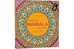 Mandala Art: Colouring books for Adults with tear out sheets