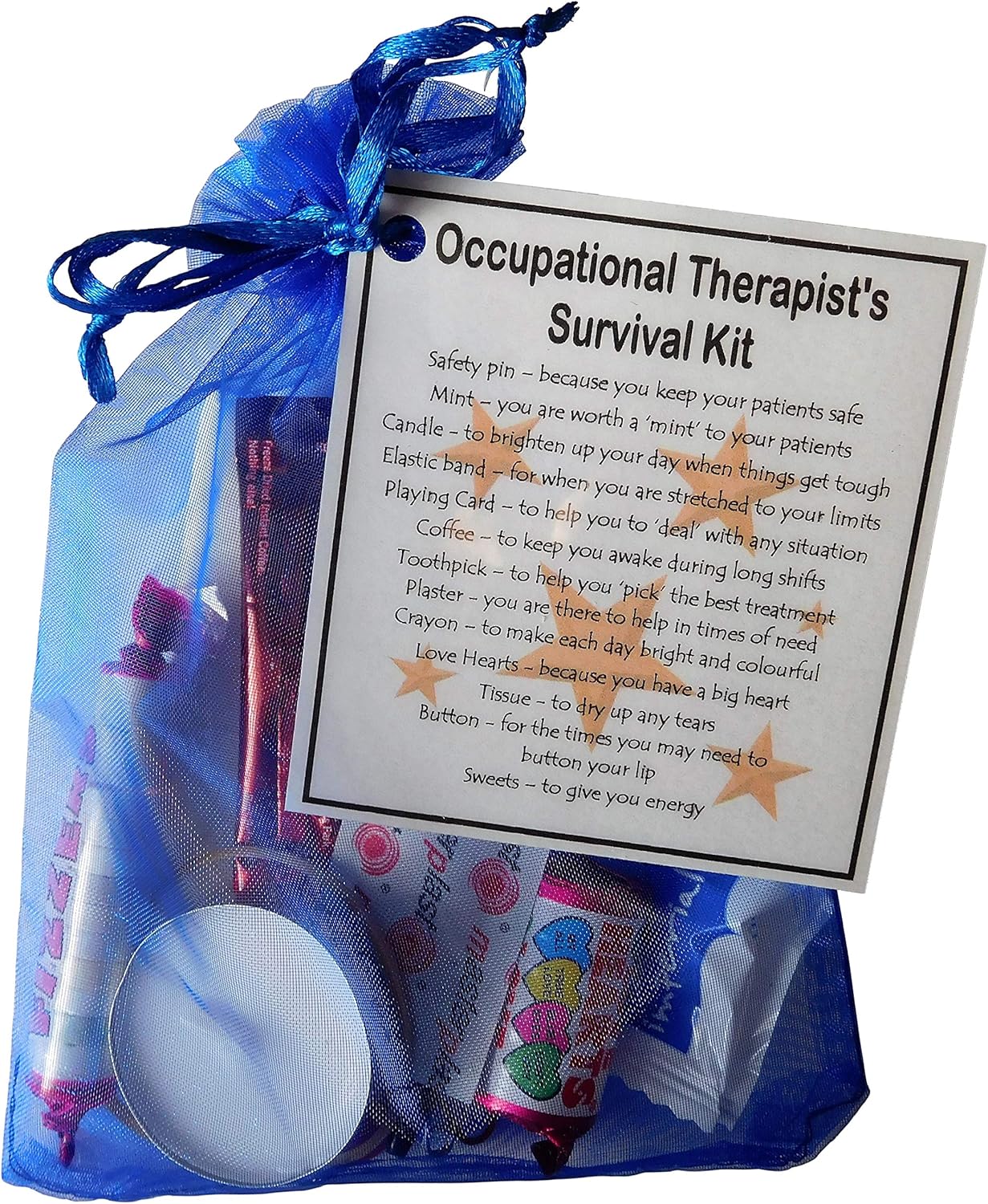 SMILE GIFTS UK Occupational Therapist's Survival Kit Great gift for a Occupational Therapist