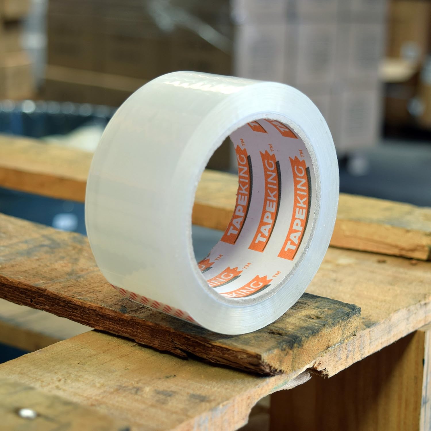 Tape King Clear Packing Tape - 60 Yards Per Roll (6 Refill Rolls) - 2 Inch Wide Stronger 2.7mil, Heavy Duty Sealing Adhesive Industrial Depot Tapes for Moving Packaging Shipping, Office & Storage : Office Products