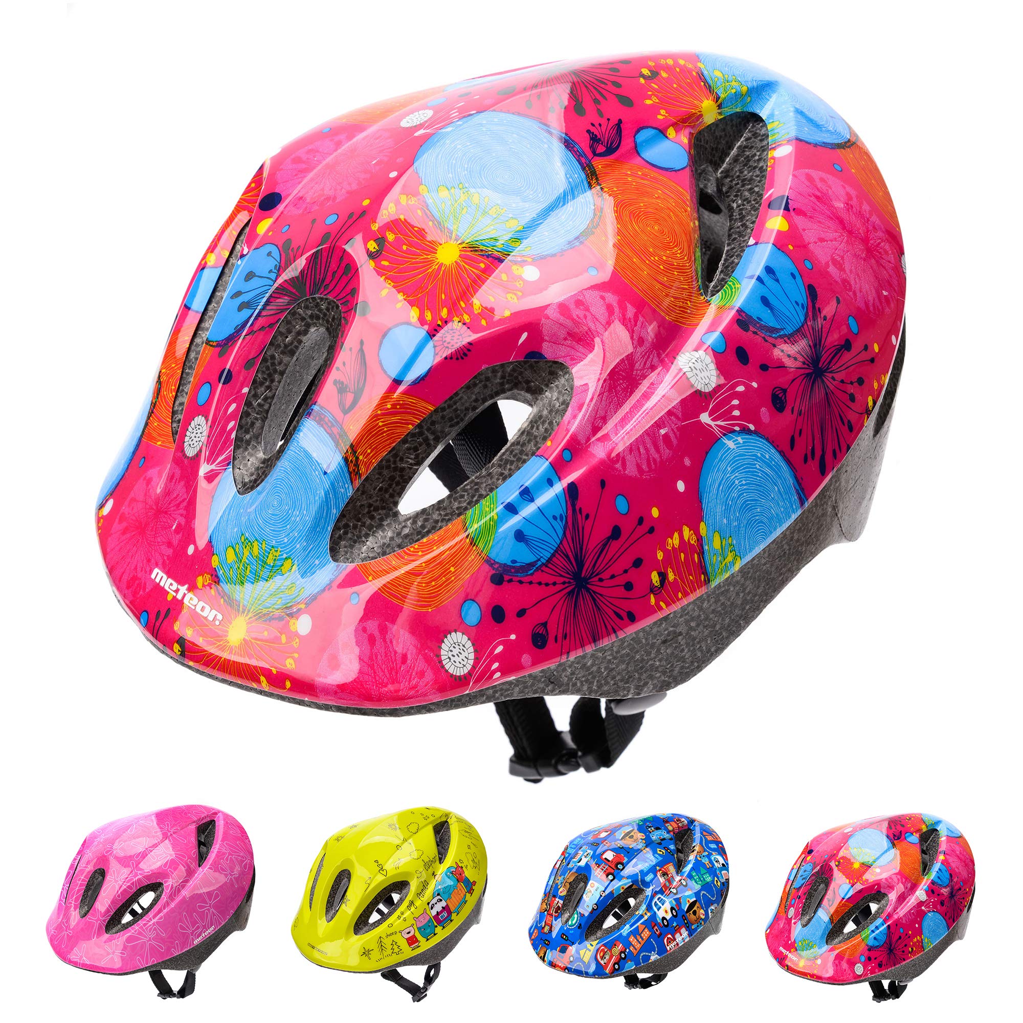 Helmet For Baby Kids Toddler Childrens Boys Girls Cycle Safety Crash Small Sizes Child MTB Bike Bicycle Skateboard Scooter Lightweight Adjustable Breathable