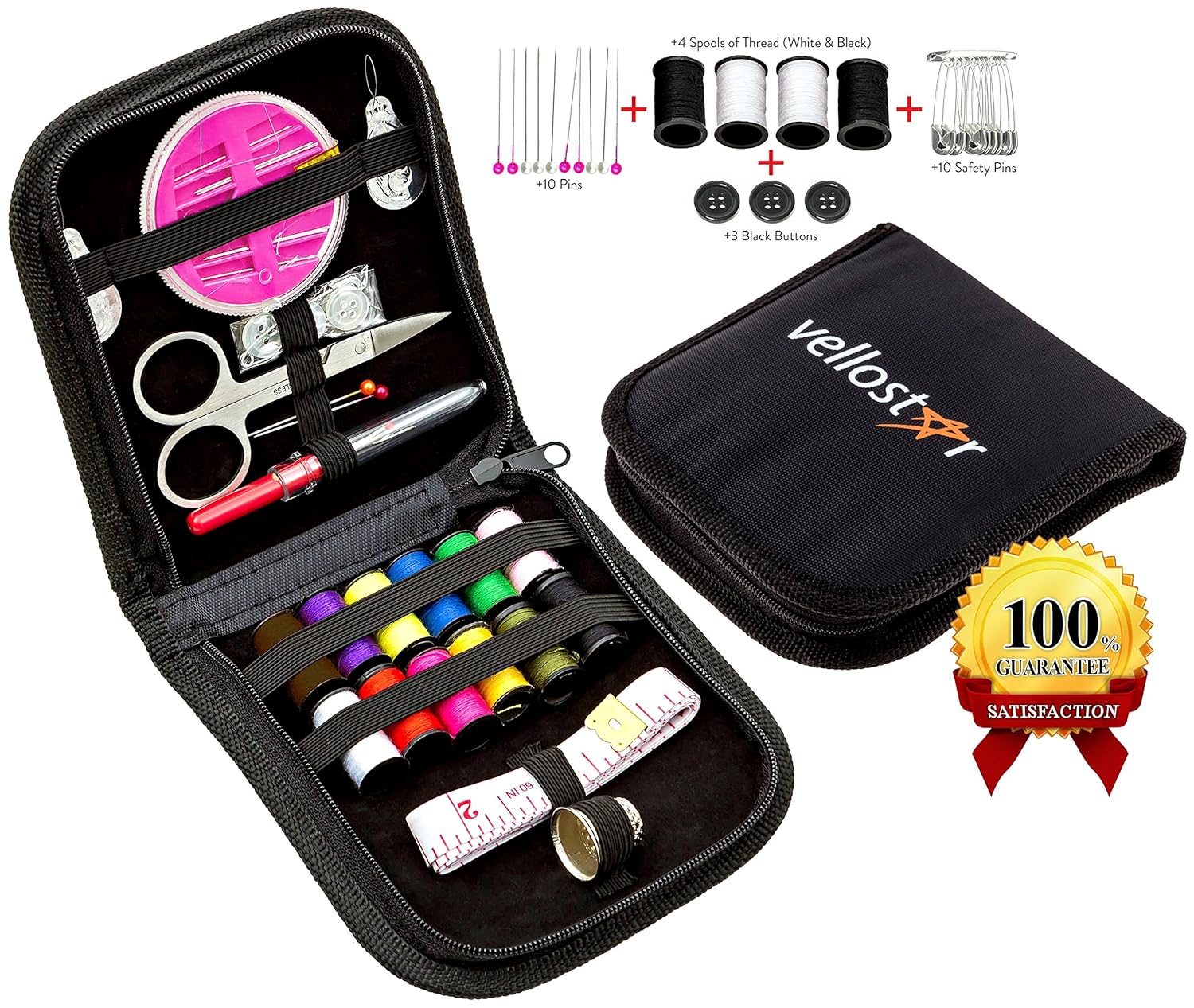 Vellostar Compact Sewing Kit Amazon Lightning Deal Picks Coupon Karma