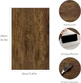 Abyssaly Wood Effect Sticky Back Vinyl Wrap Self Adhesive 30x200cm view 2