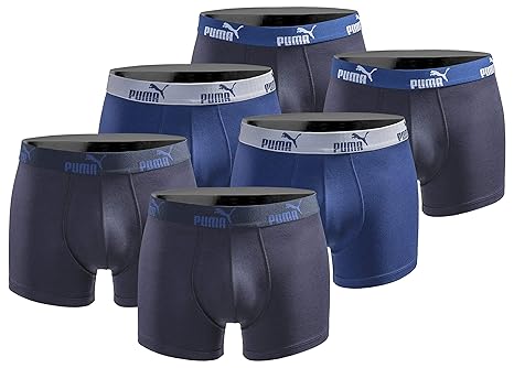 Puma Boxershort 6er Pack Herren Basic Black Limited Edition