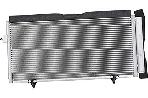 Kool-Vue A/C Condenser Compatible With 2008-2016 Subaru Impreza, Fits 2009-2013 Forester, Fits 2013-2014 XV Crosstrek With Receiver Drier