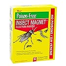 Victor M256 Poison-Free Insect Magnet Traps, 12-Pack
