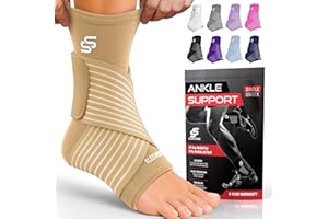 Sleeve Stars Chevillère pour homme et femme, chevillère pour entorse de cheville, manchon de compression pour soulager la fas