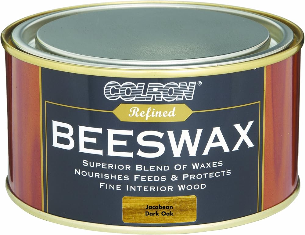 Ronseal Colron Refined Beeswax Paste Dark Oak 400g