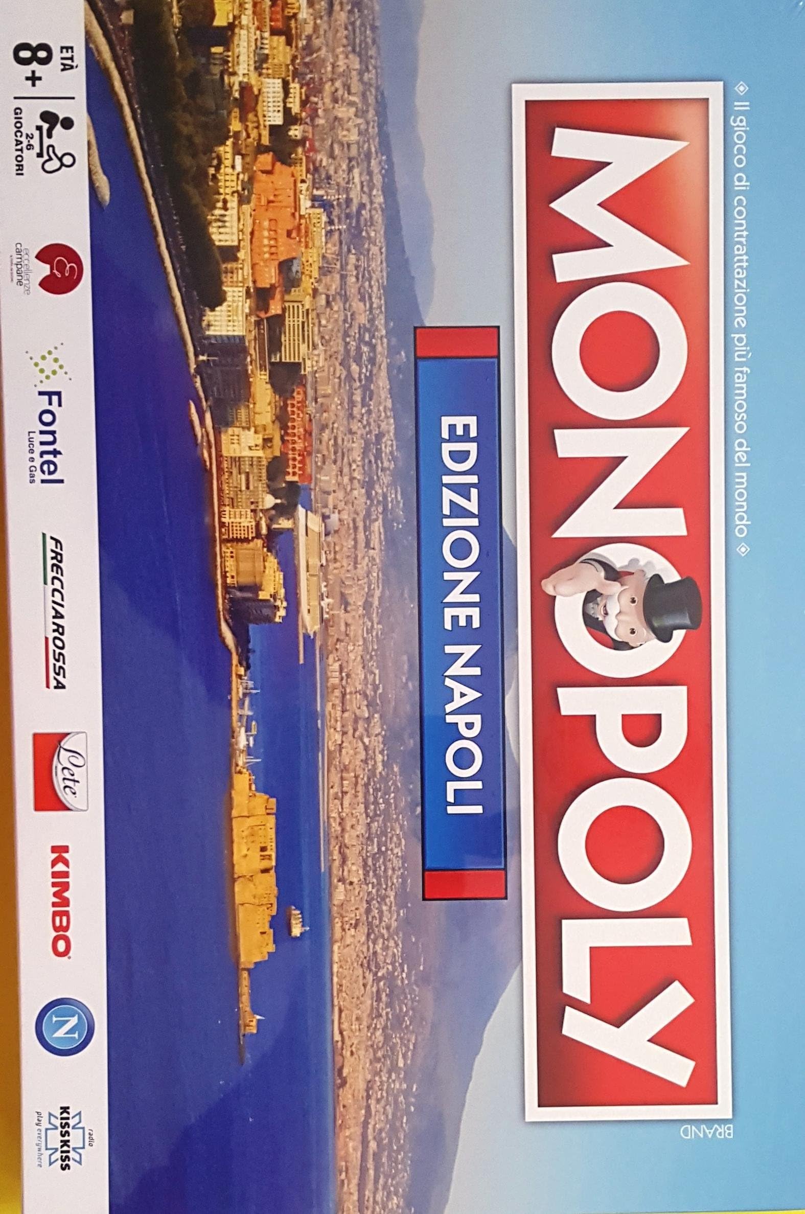 Winning Moves Table Game - Monopoly City of Naples Collectible Edition, 31110