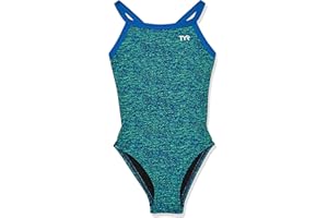 TYR Durafast Elite Diamondfit One Piece Girls' Swimsuit - Athletic Training and Competition Swimwear - Resists Chlorine