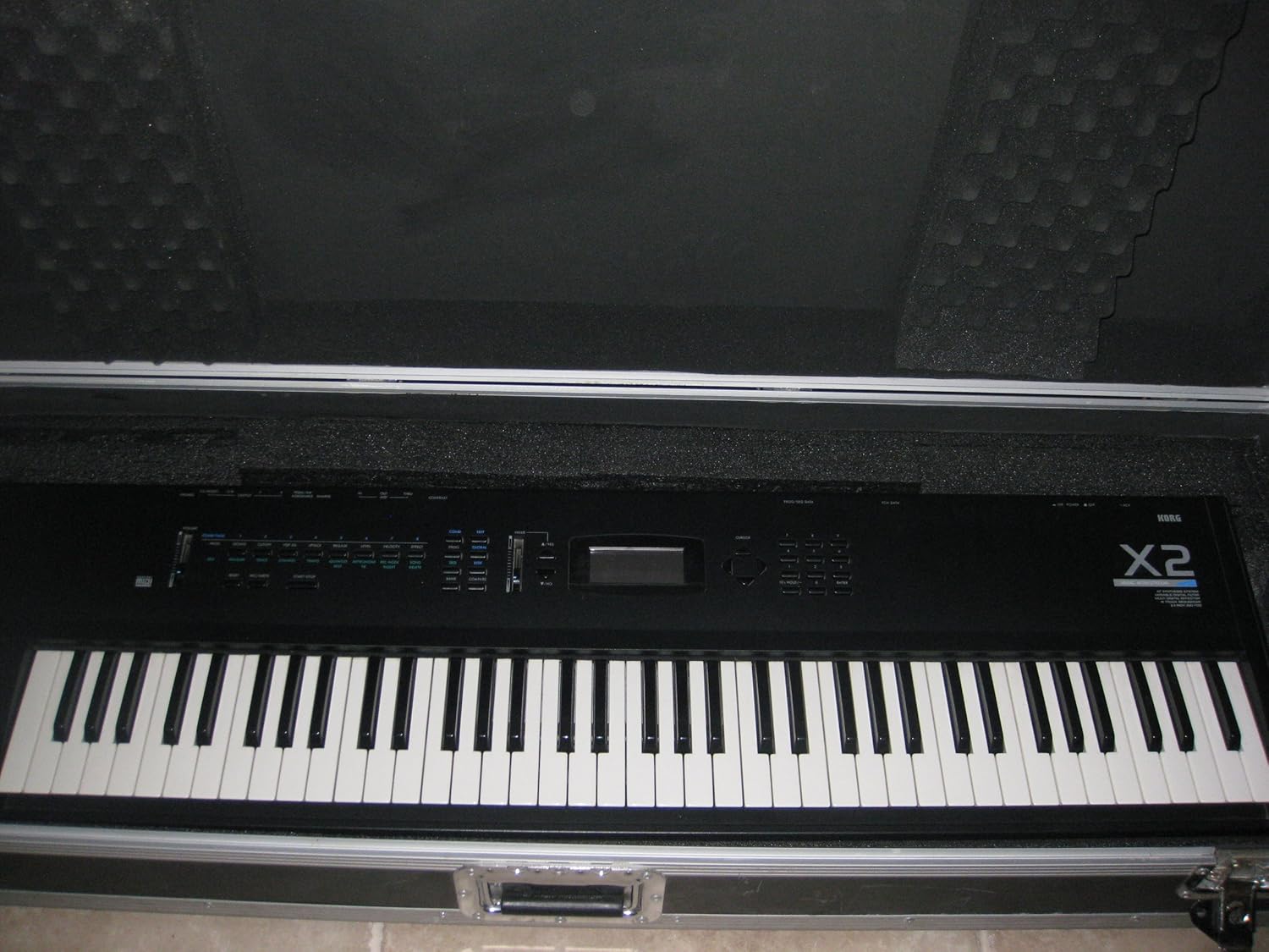 X2 76 Key Music Workstation with Hard Case Amazon.co.uk Musical