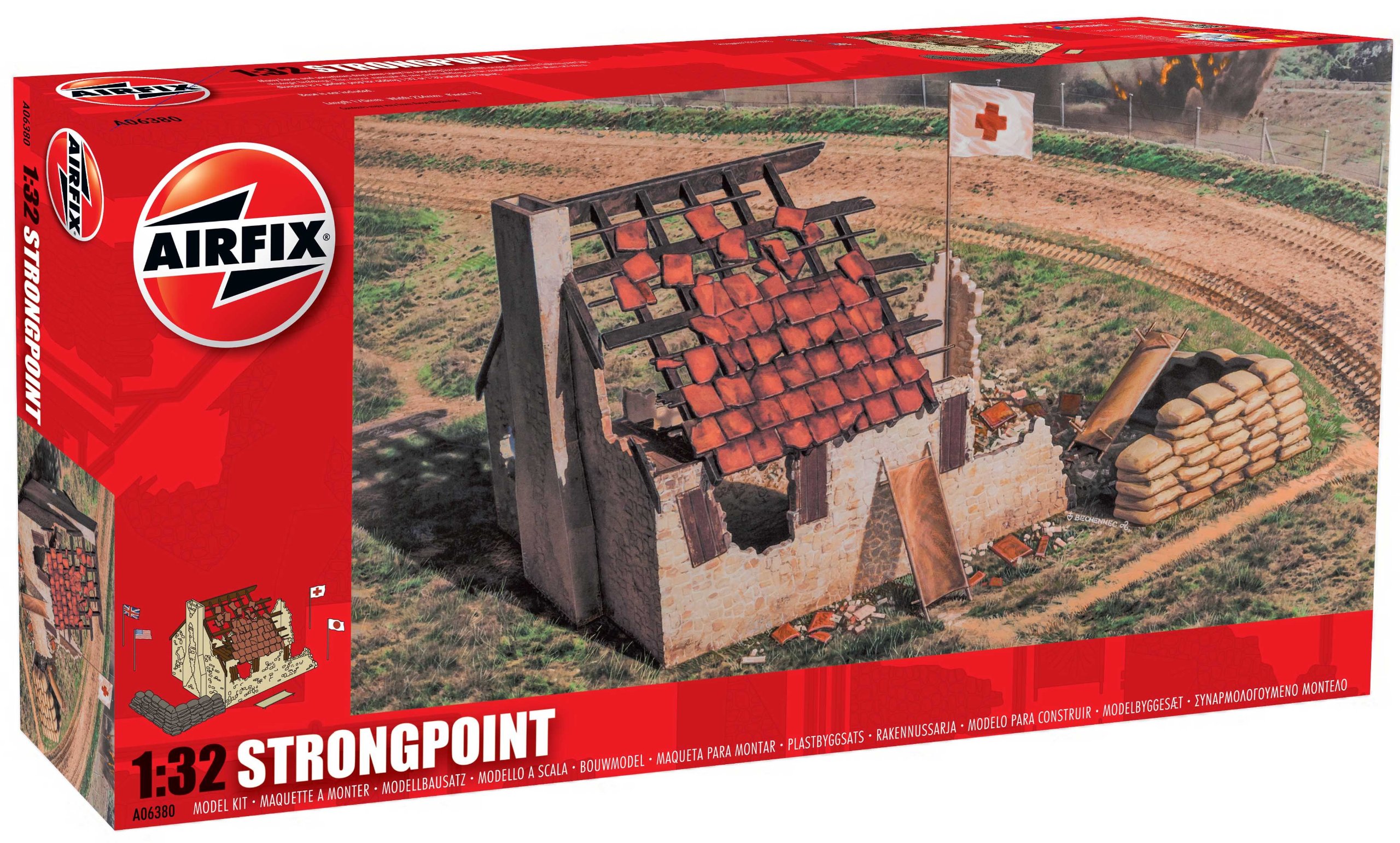 Airfix 132 Strongpoint Dioramas and Building Model Kit eBay