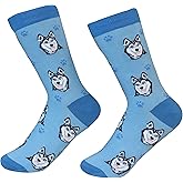 Siberian Husky Dog Breed Socks Unisex Sock Daddy by E&S Pets