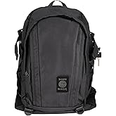 Dime Bags Odor Blocking Backpack with Lock, Water-Resistant, Anti Theft Bag, Lockable Travel Backpack with Padded Shoulder Straps, Spill Proof Zippers, Transporter (Black)
