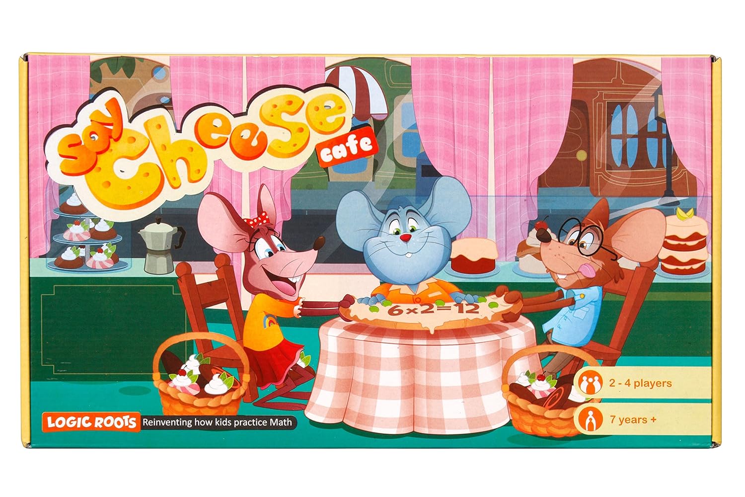 SAY CHEESE Math Board Game for Kids to master