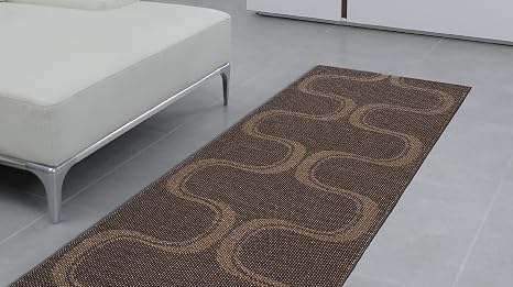 Swedy Teppich Schwedisch Waschbar Fur Kuche Mod Waves Metal