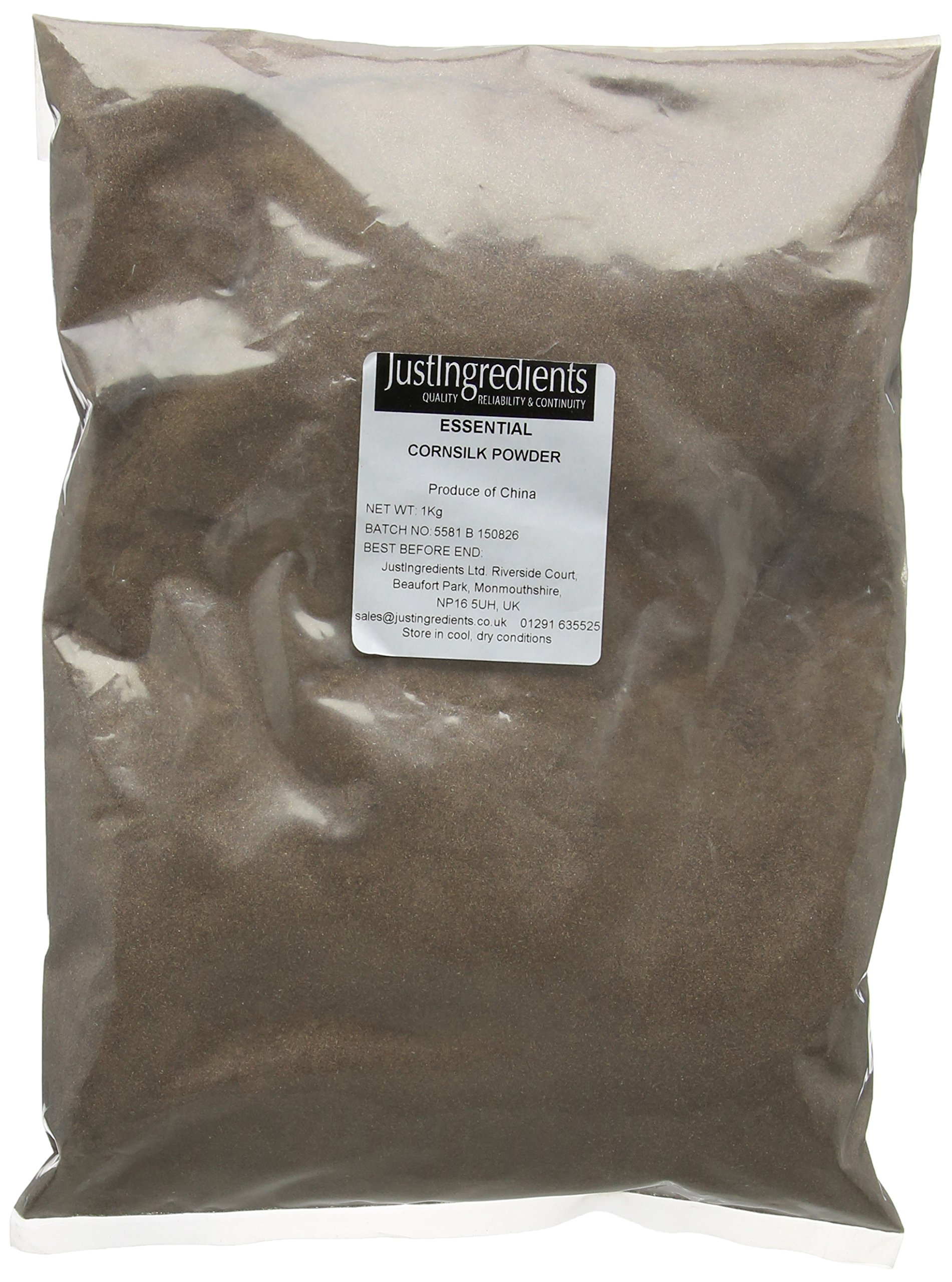 JustIngredients Essentials Cornsilk Powder, 1 kg