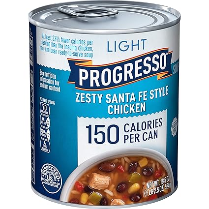 Amazon Com Progresso Soup Light Zesty Chicken 18 5 Oz Grocery Gourmet Food