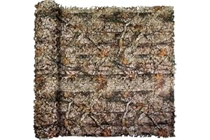 GRVCN Camo Netting Camouflage Net, Bulk Roll Sunshade Mesh Nets for Hunting Blind Shooting Military Theme Party Decorations