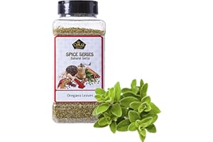 ÇEREZ PAZARI Cerez Pazari Oregano Leaves, Premium Grade Bulk Oregano, Natural & Freshly Packed Whole Seasoning, Non-GMO, Gluten-Free, No Preservatives, Easy To Use Flapper Spice Cap, 5.3 oz.