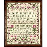 Design Works Crafts Stitcher's Sampler Counted Cross Stitch Kit, Ivory, Pest Repeller v.78