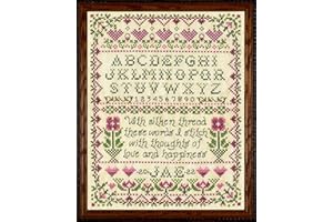 Design Works Crafts Stitcher's Sampler Counted Cross Stitch Kit, Ivory, Pest Repeller v.78