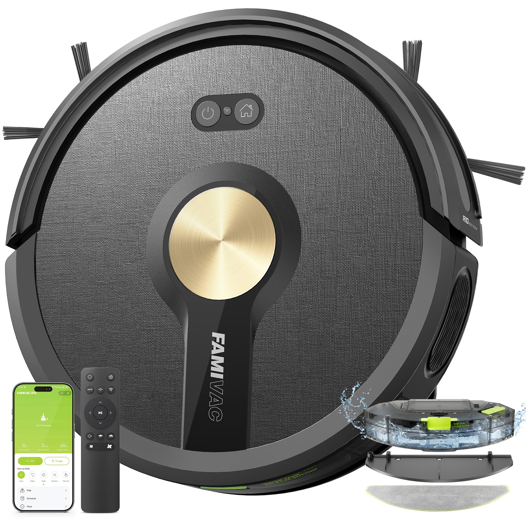 FAMIVAC Robot Vacuum Cleaner w...