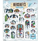 Hershey's Cookies 'N Cream Chocolate Advent Calendar 2025, Christmas Stocking Stuffers and Christmas Candy for Kids - 212g
