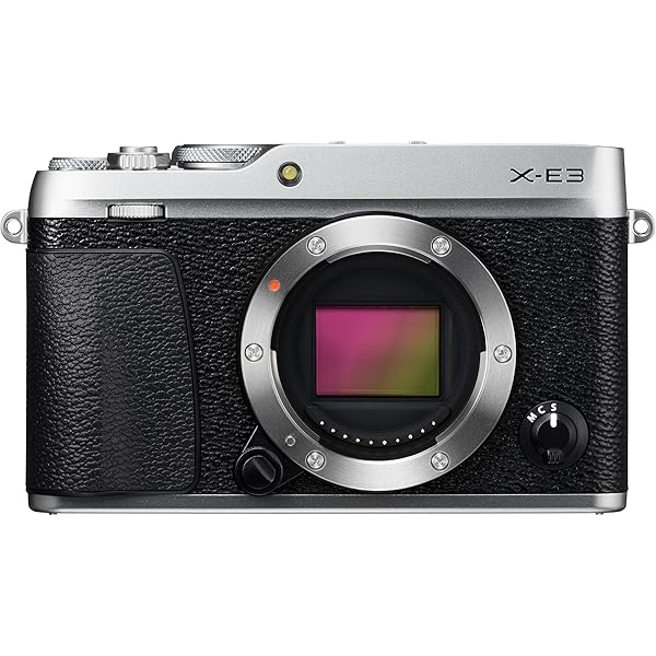 Fujifilm X E3 Mirrorless Digital Camera Silver Body Only Mirrorless Cameras Amazon Com Au