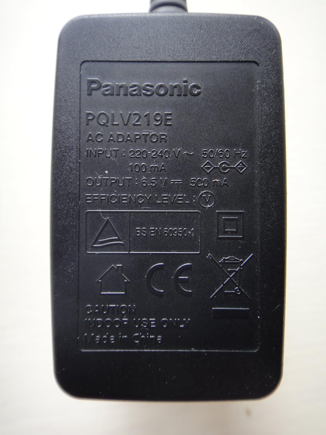 Panasonic 6.5v AC Adapter PQLV219E Amazon.co.uk Electronics