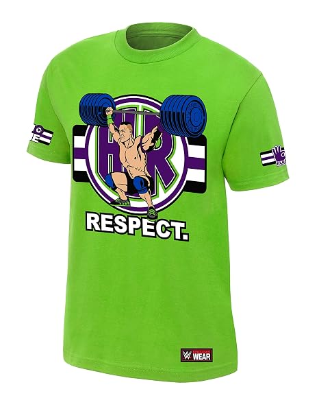 Amazoncom Wwe John Cena Cenation Respect Authentic T Shirt - 