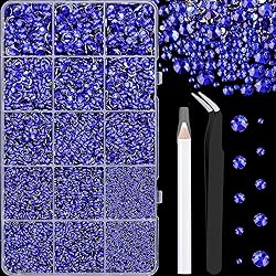 16000Pcs Resin Rhinestones with Tweezers for