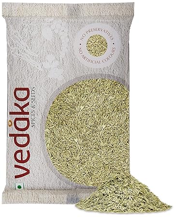 Amazon Brand-Vedaka Fennel Seeds-Small (Saunf), 100g