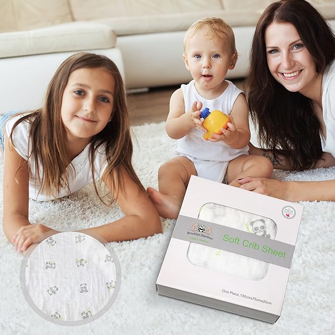 brooklyn bamboo crib sheet