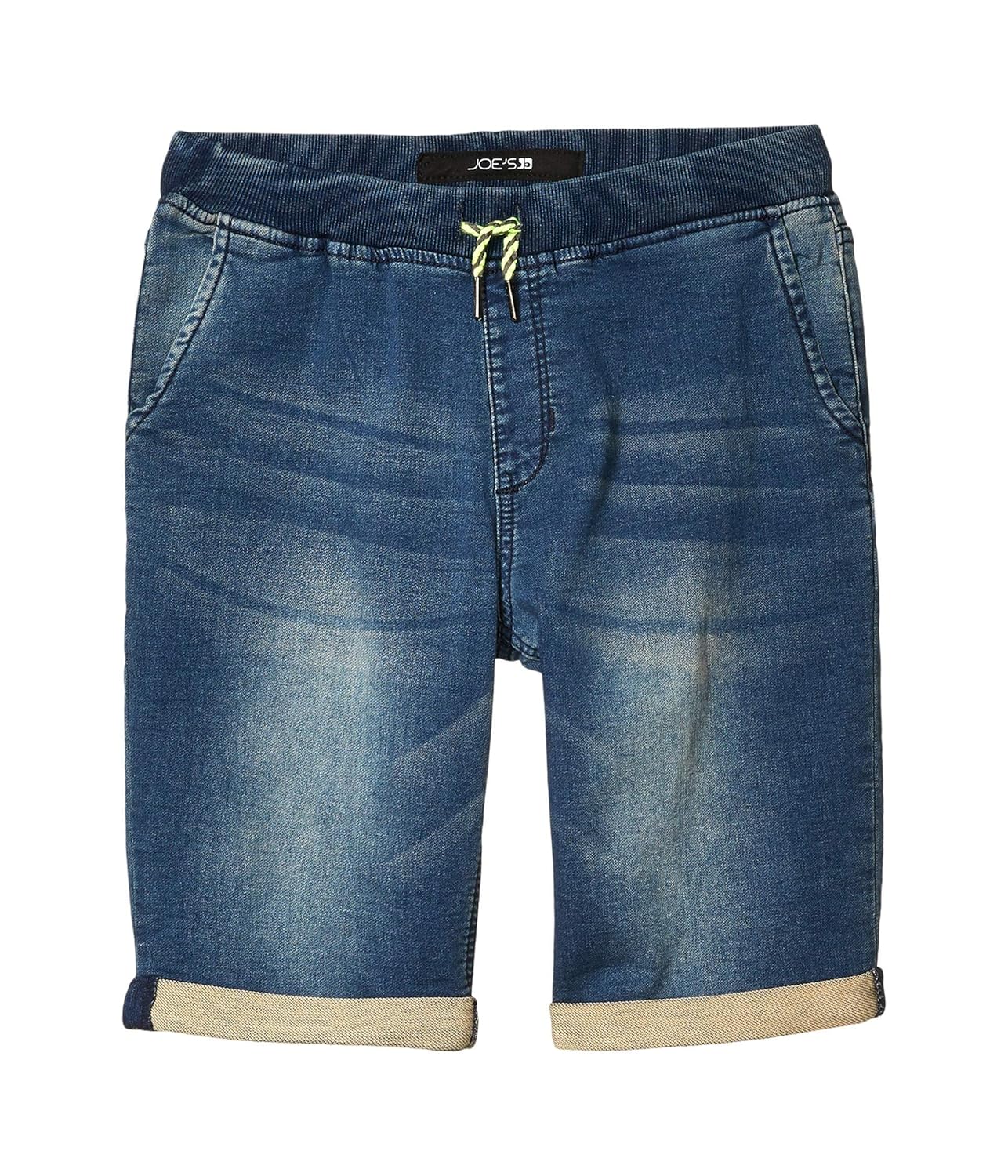 jean jogger shorts